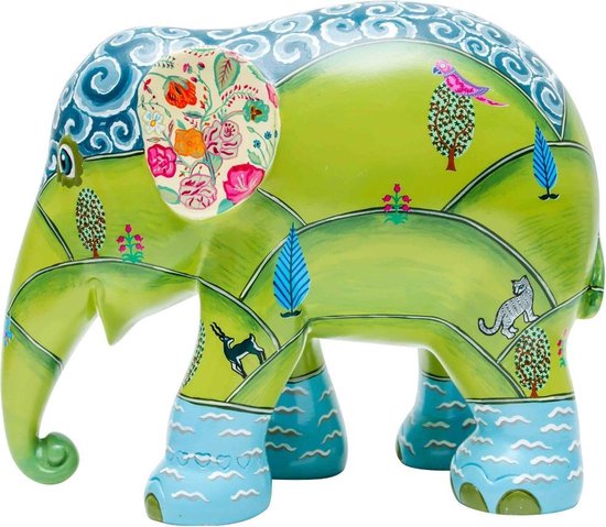 ART DÉCORATION PARADE D'ÉLÉPHANTS VAN VAIBHAV