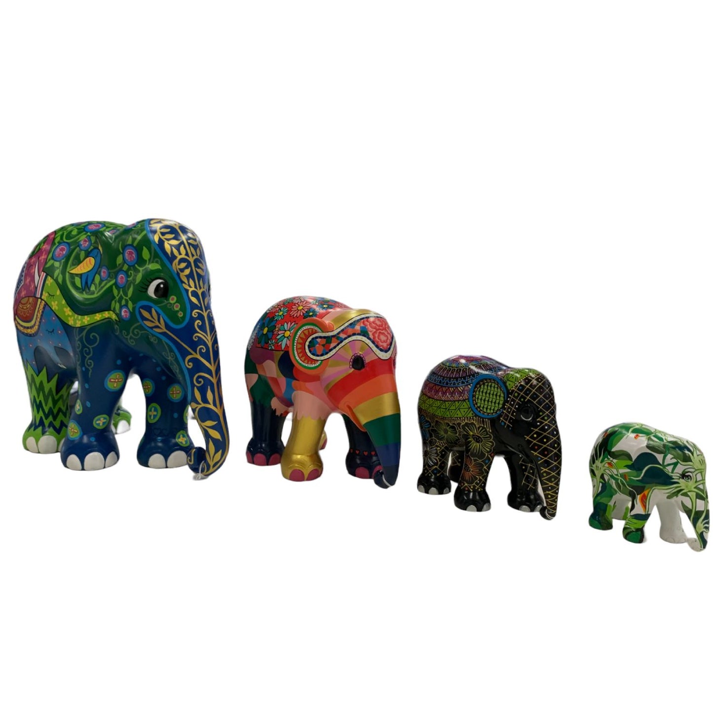 ART DÉCORATION PARADE D'ÉLÉPHANTS TALAVERA DE LA REINA