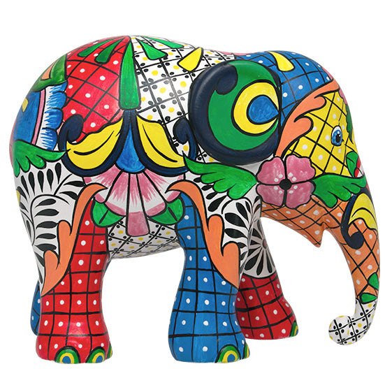 ART DÉCORATION PARADE D'ÉLÉPHANTS TALAVERA DE LA REINA