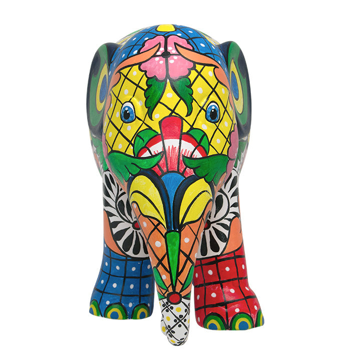 ART DÉCORATION PARADE D'ÉLÉPHANTS TALAVERA DE LA REINA