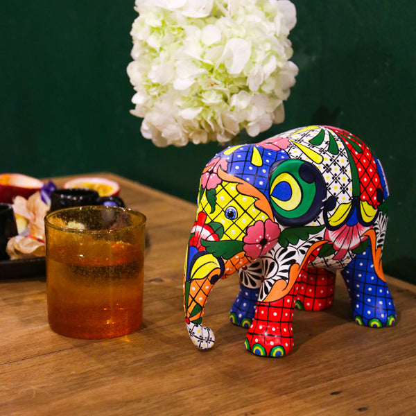 ART DÉCORATION PARADE D'ÉLÉPHANTS TALAVERA DE LA REINA