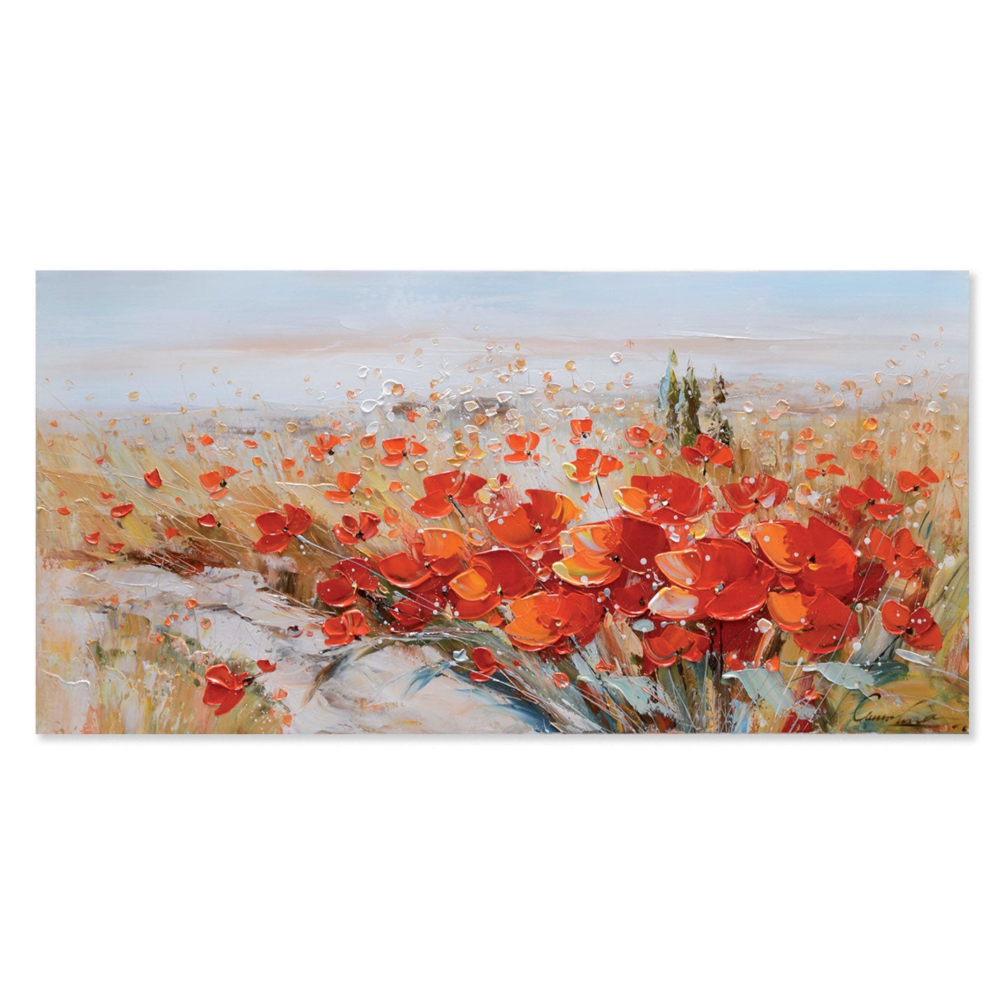 AGAVE QUADRI PAPAVERI SUL MARE(VISTA 3D)