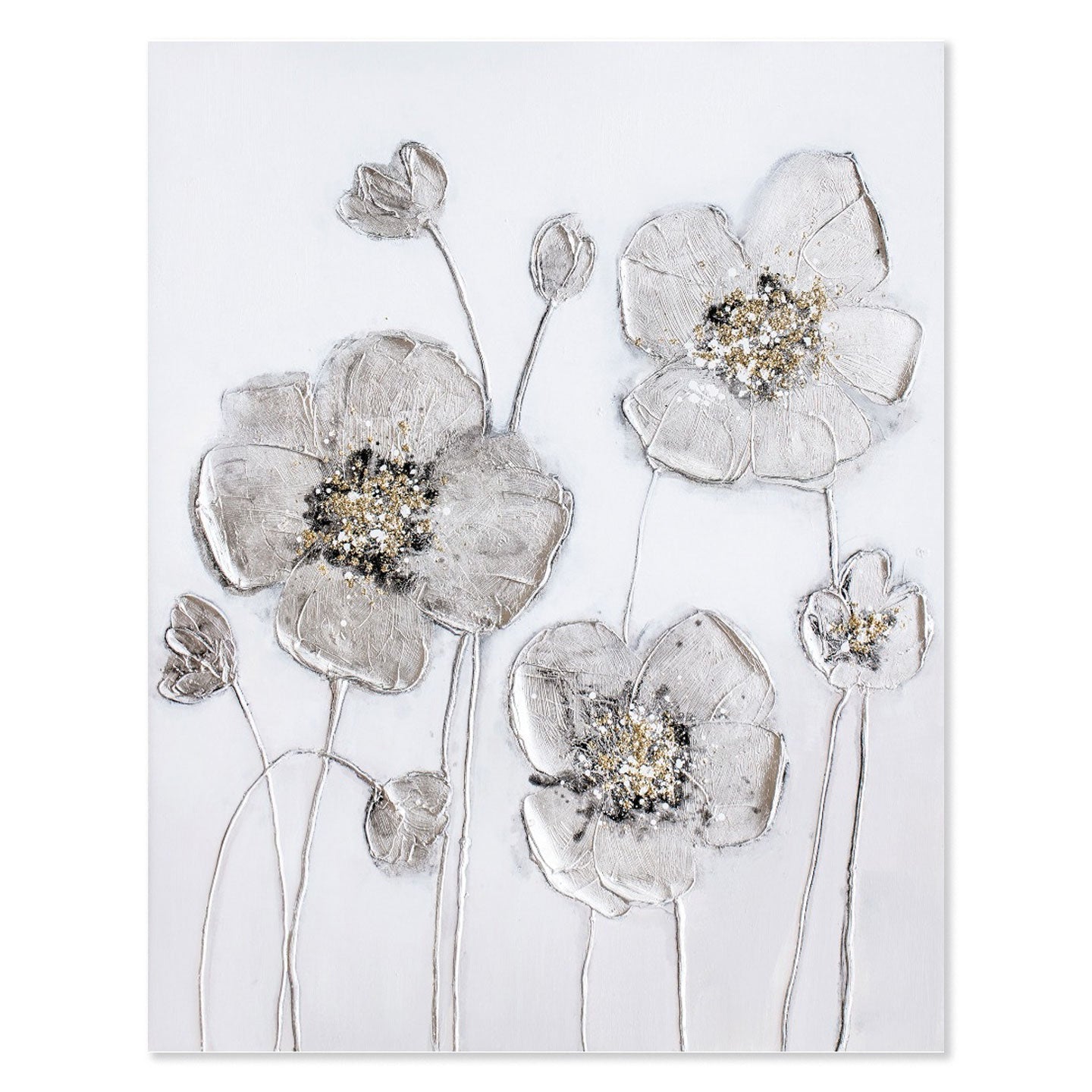 AGAVE QUADRI SILVER FLOWERS 1 (VISTA 3D)