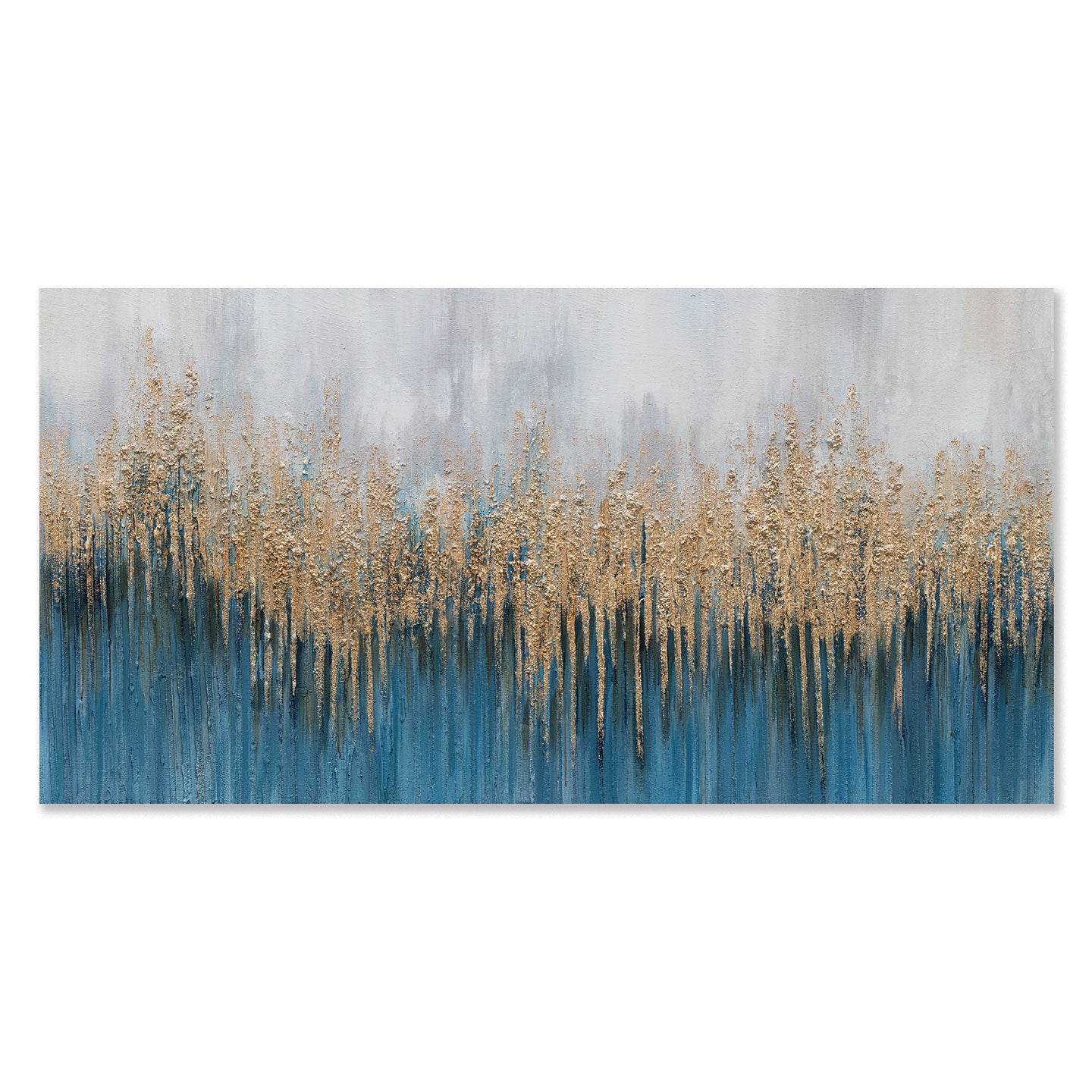 AGAVE QUADRI HIGH BLUE ART