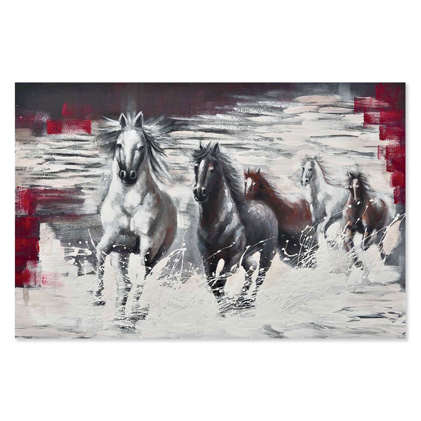 AGAVE QUADRI WILD HORSES (VISTA 3D)