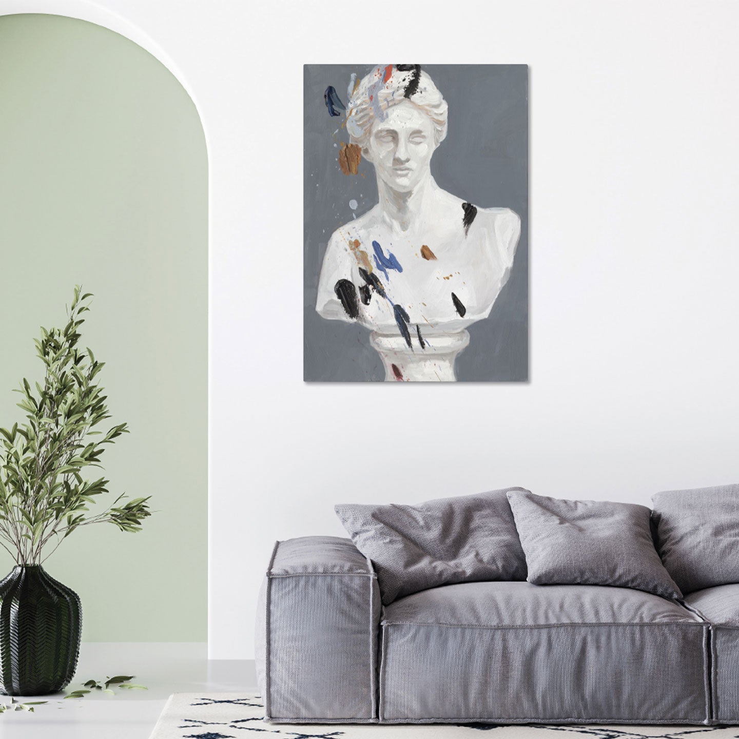 AGAVE QUADRI MODERN ART (VISTA 3D)