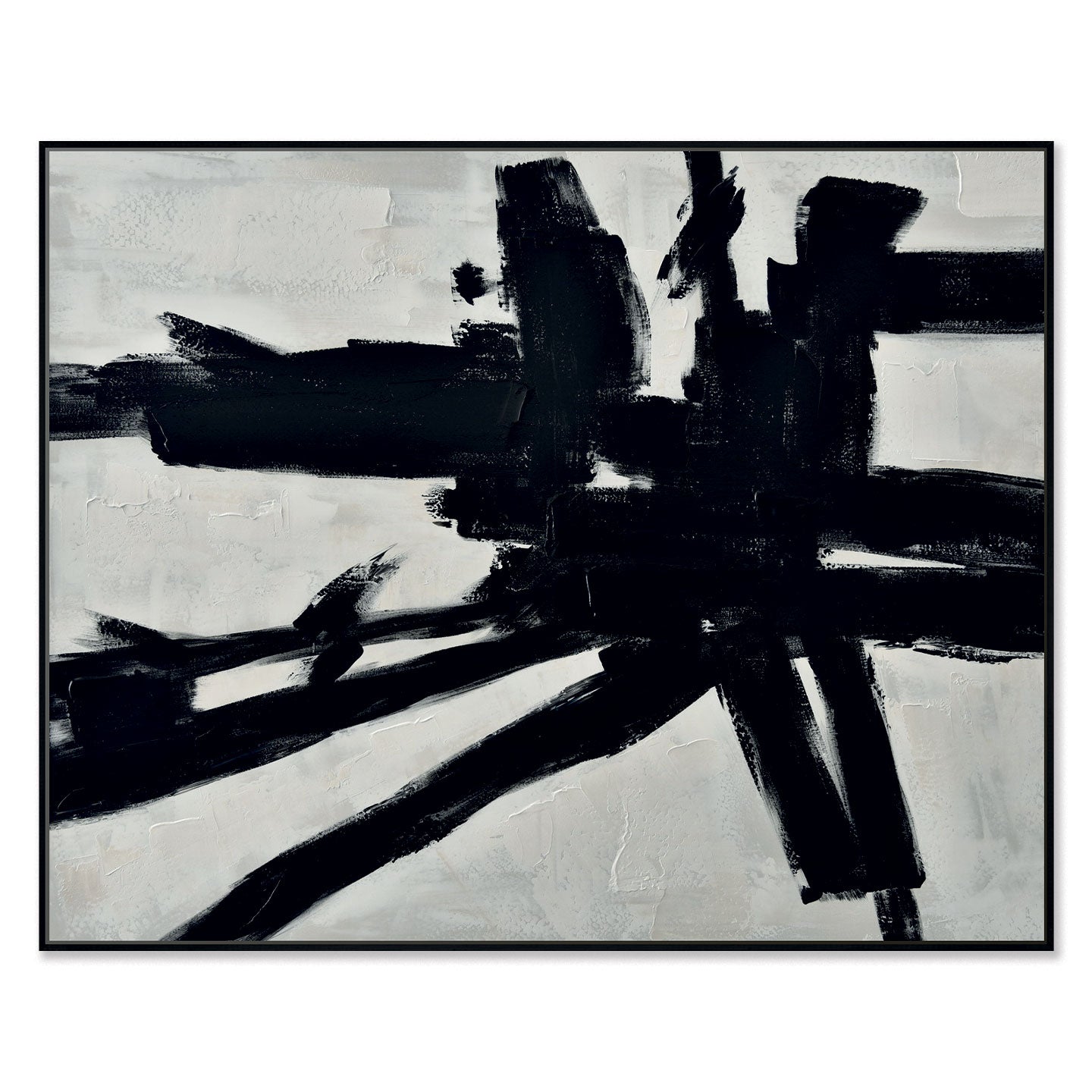 AGAVE QUADRI OMAGGIO A KLINE (VISTA 3D)