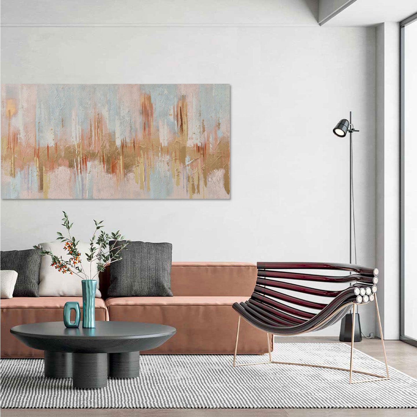 AGAVE QUADRI INTERFERENZA DI COLORI (VISTA 3D)