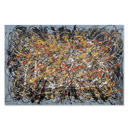 AGAVE QUADRI OMAGGIO A POLLOCK (VISTA 3D)