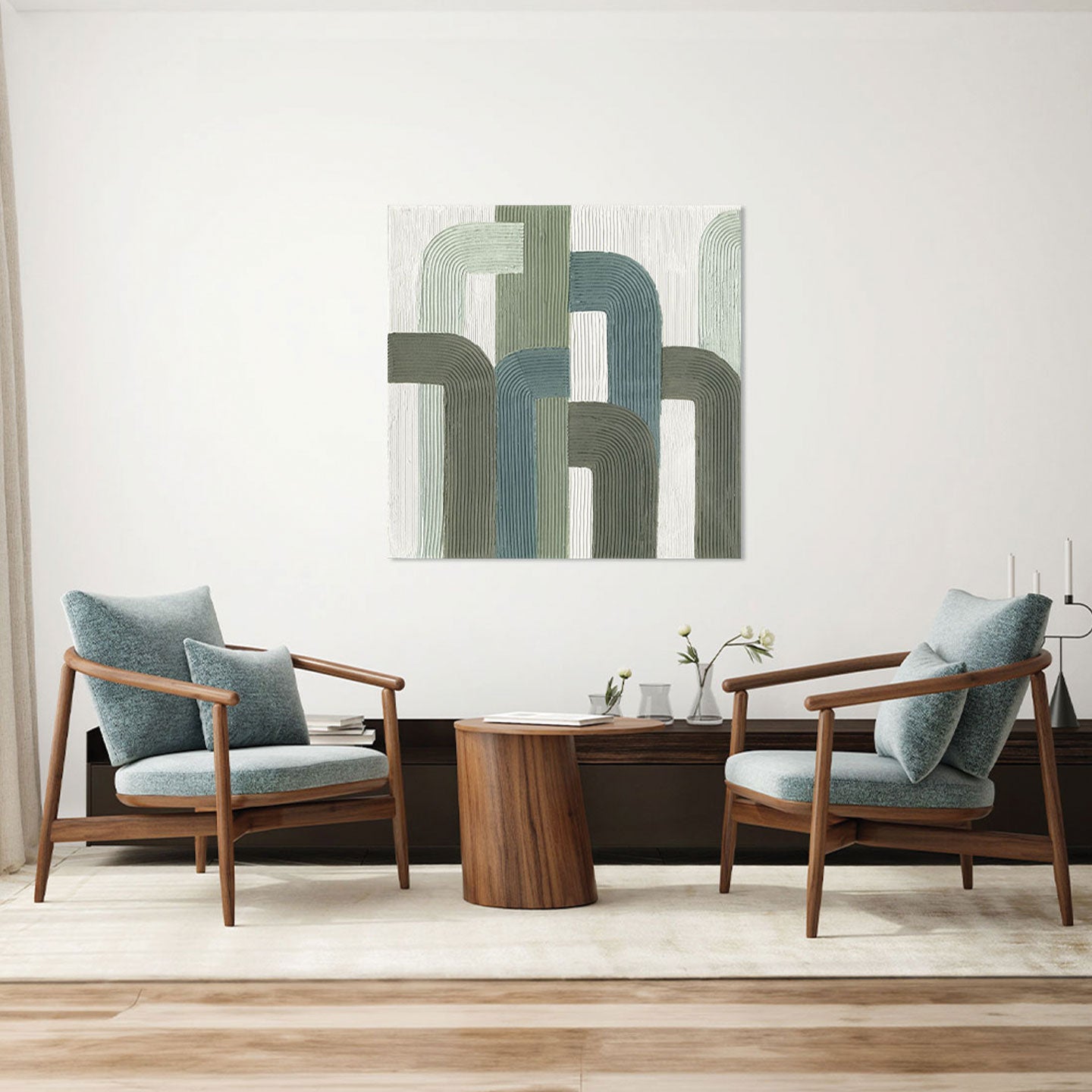 AGAVE QUADRI GREEN LINES