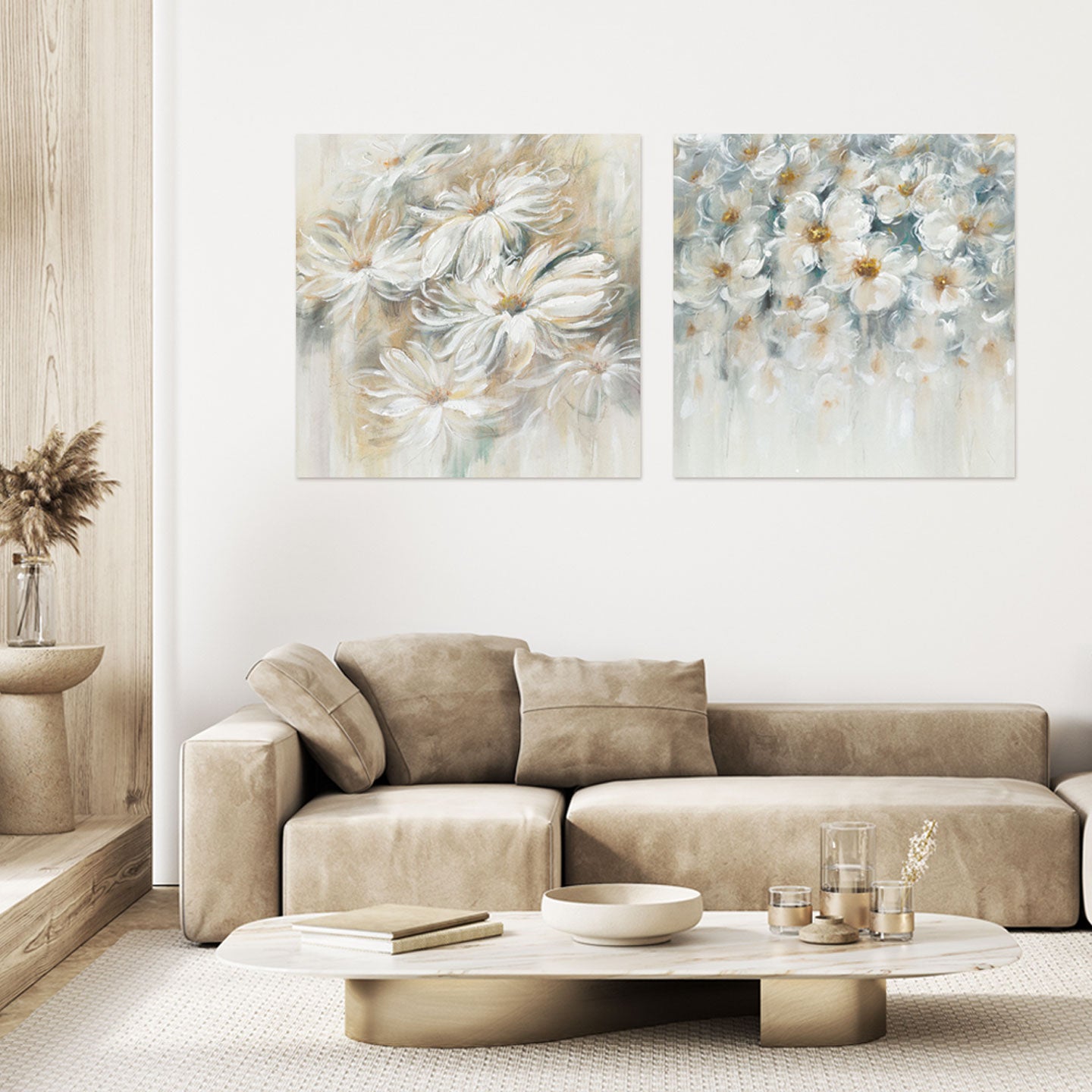 AGAVE QUADRI CASCATA DI FIORI