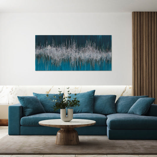AGAVE QUADRI DARK BLUE ART