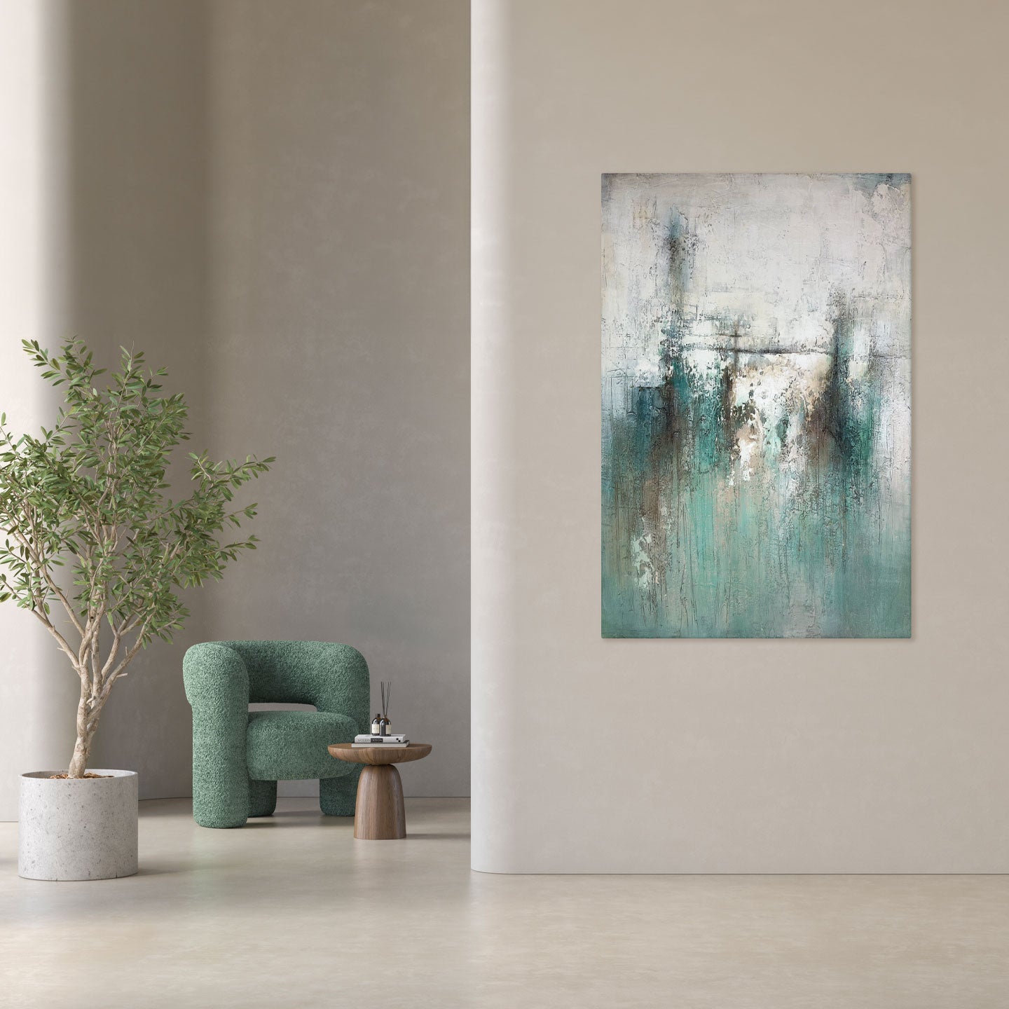 AGAVE QUADRI TEAL
