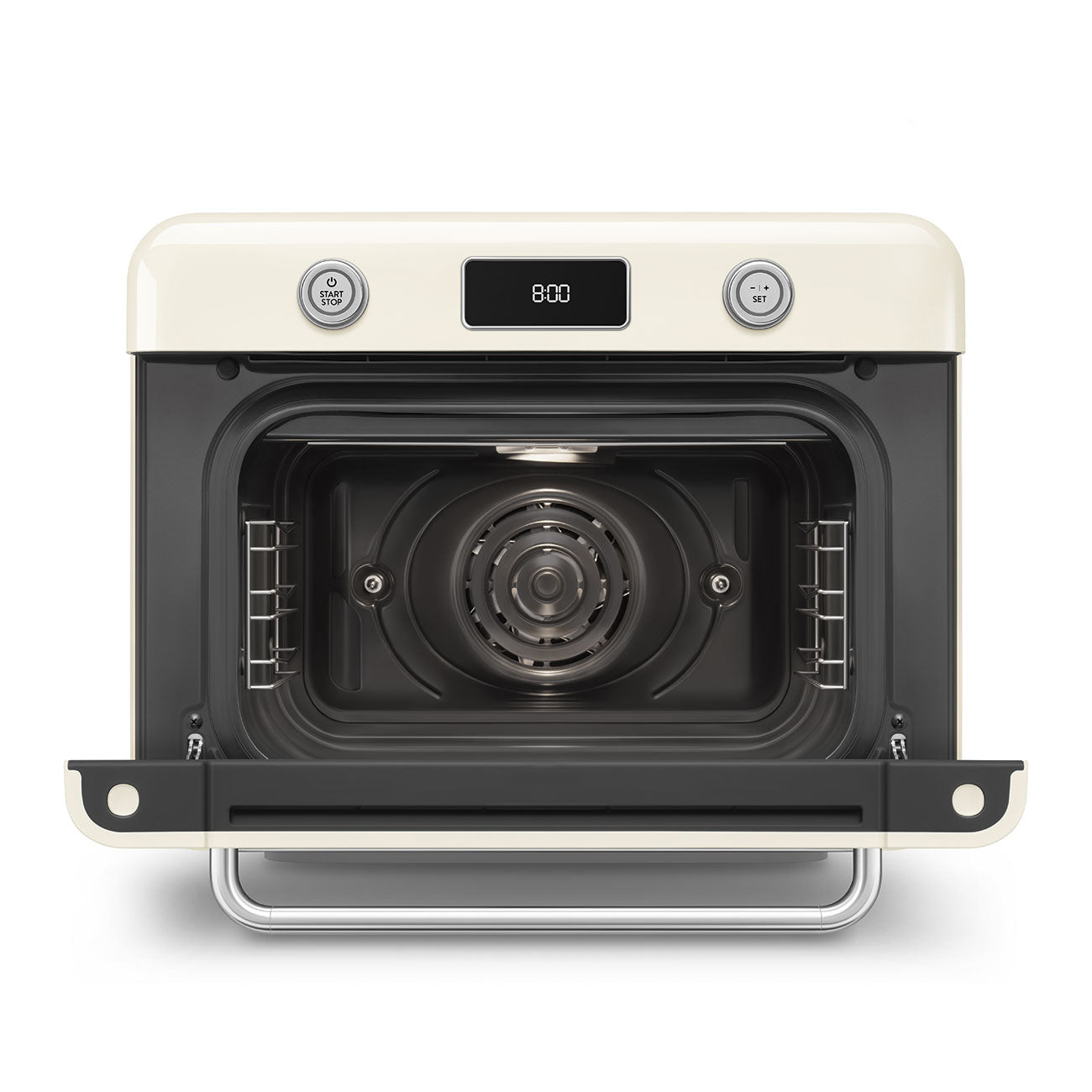 SMEG FORNO COMBINATO A VAPORE DA APPOGGIO COLORE PANNA