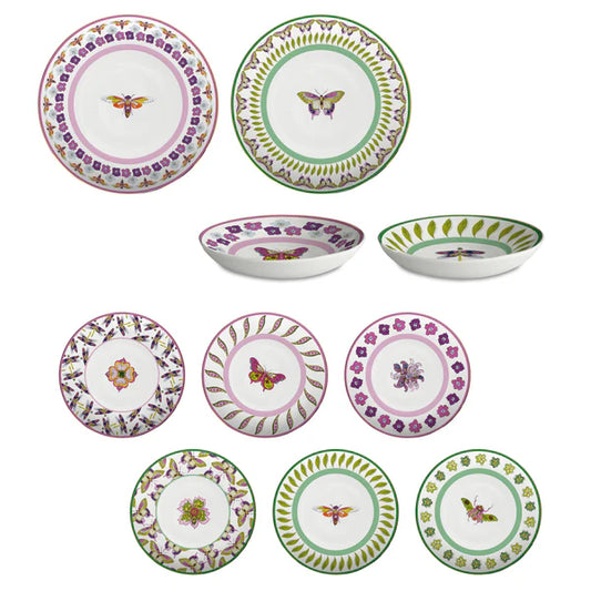 BACI MILANO AMAZZONIA COLLEZIONE IN PORCELLANA 18 PZ.