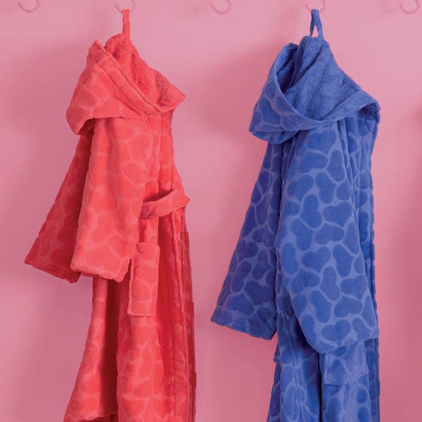 GABEL JACQUARD HEARTBEAT BATHROBE PRETTI 