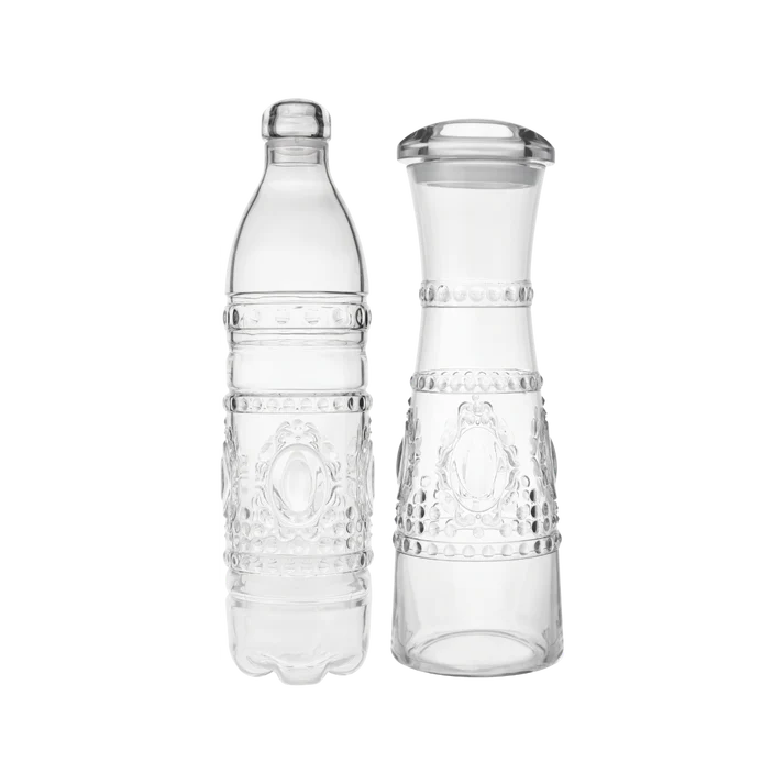 BACI MILANO SET BOTTIGLIA CARAFFA BAROQUE & ROCK ANNIVERSARY