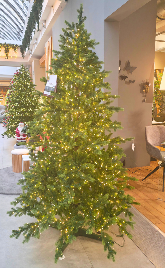 ALBERO DI NATALE H 210 4000 LED IN STOCK