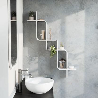 UMBRA MONTAGE WALL SHELF (WHITE)