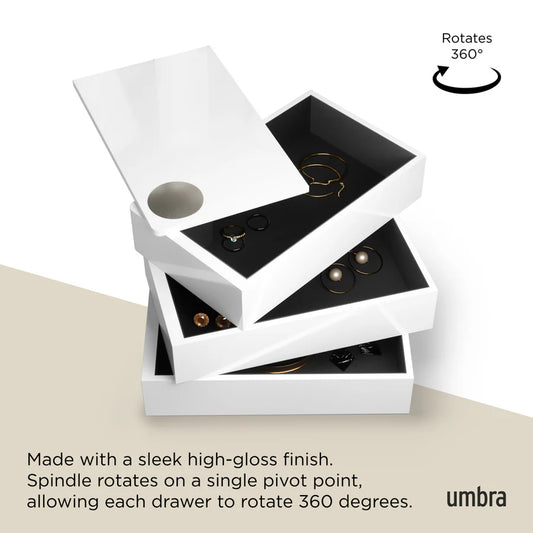 UMBRA SCATOLA PORTAOGGETTI SPINDLE