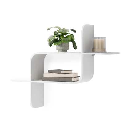 UMBRA MONTAGE WALL SHELF (WHITE)