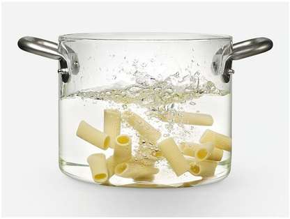KNINDUSTRIE BEYOND BASIC THE GLASS POT PENTOLA VETRO