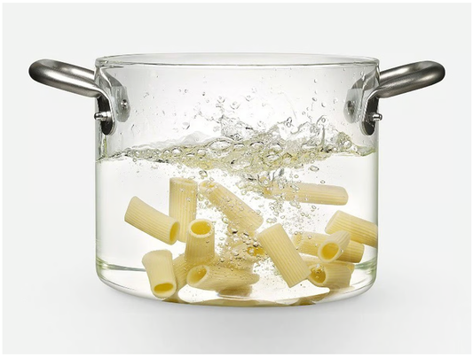 KNINDUSTRIE BEYOND BASIC THE GLASS POT PENTOLA VETRO