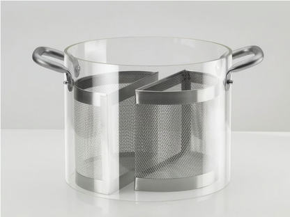 KNINDUSTRIE BEYOND BASIC THE GLASS POT PENTOLA VETRO