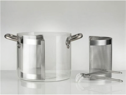 KNINDUSTRIE BEYOND BASIC THE GLASS POT PENTOLA VETRO