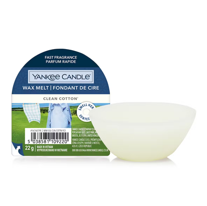 YANKEE CANDLE CLEAN COTTON (VARI STILI)