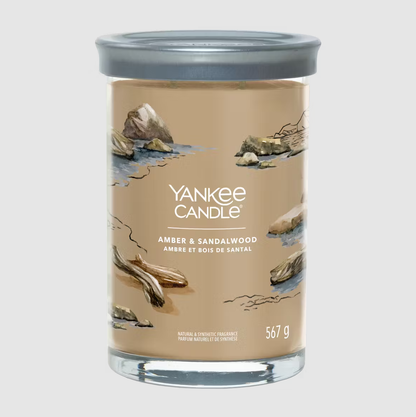 YANKEE CANDLE AMBER & SANDALWOOD (VARI STILI)