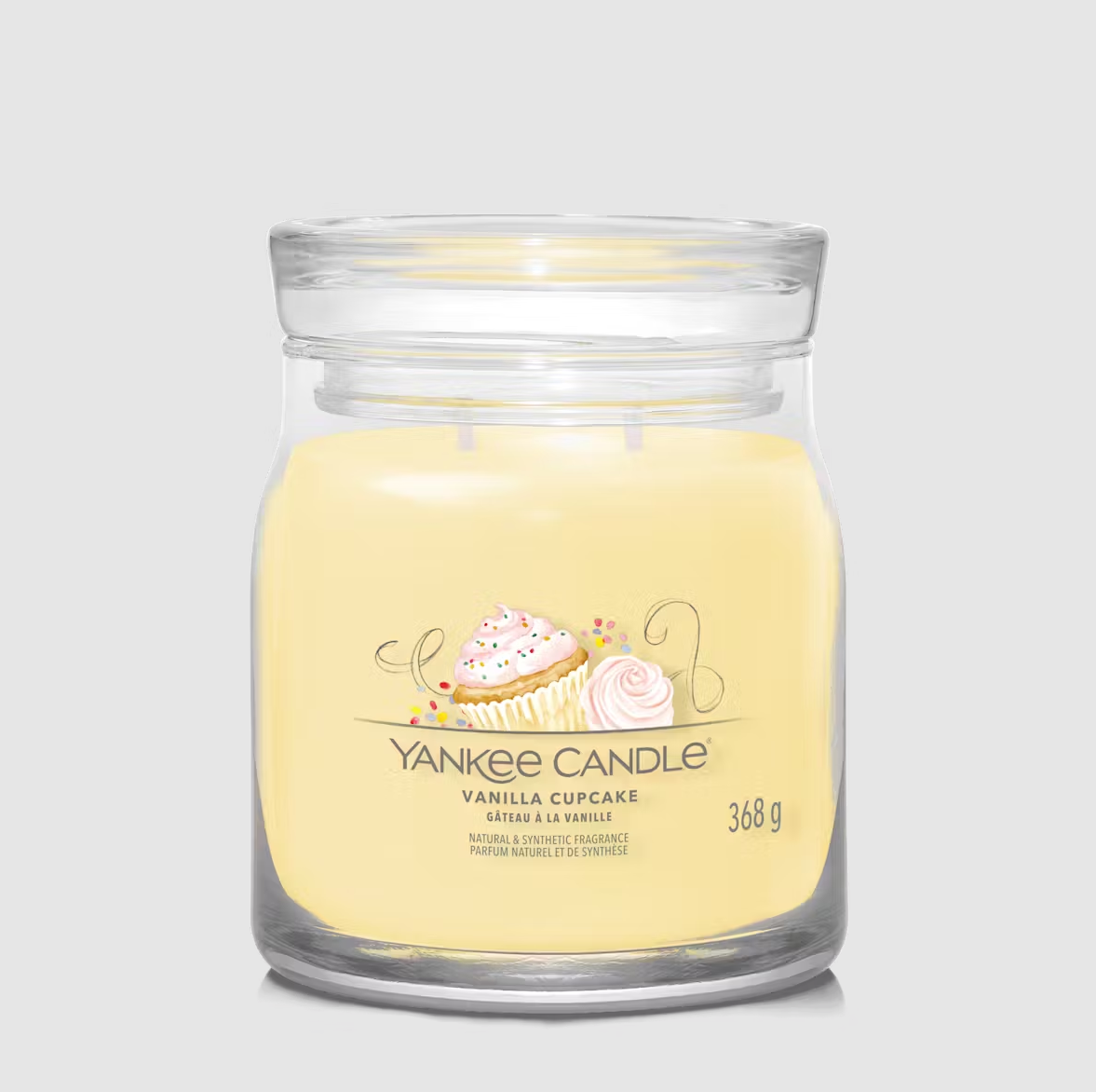 CUPCAKE GLACÉ À LA VANILLE YANKEE CANDLE (DIFFÉRENTS STYLES) 
