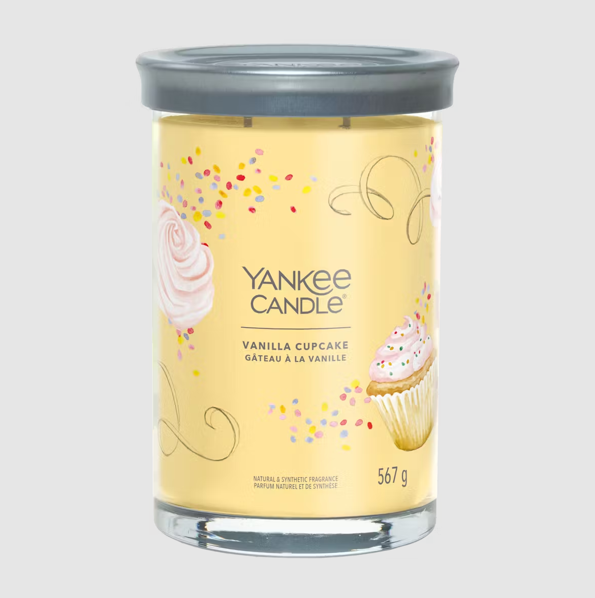 CUPCAKE GLACÉ À LA VANILLE YANKEE CANDLE (DIFFÉRENTS STYLES) 