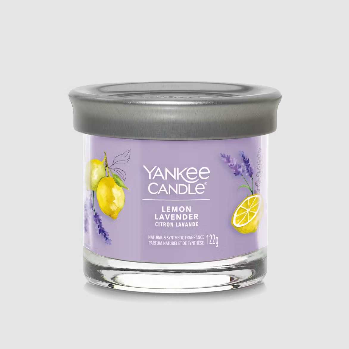 BOUGIE YANKEE CANDLE GLACÉE CITRON LAVANDE (DIFFÉRENTS STYLES) 