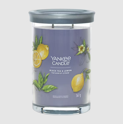 YANKEE CANDLE BLACK TEA & LEMON (VARI STILI)