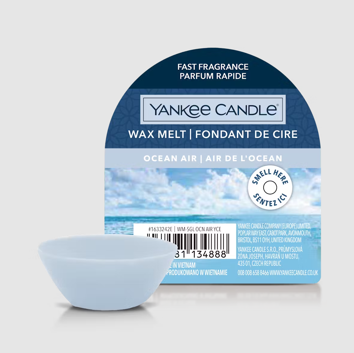 YANKEE CANDLE OCEAN AIR (VARIOUS STYLES) 