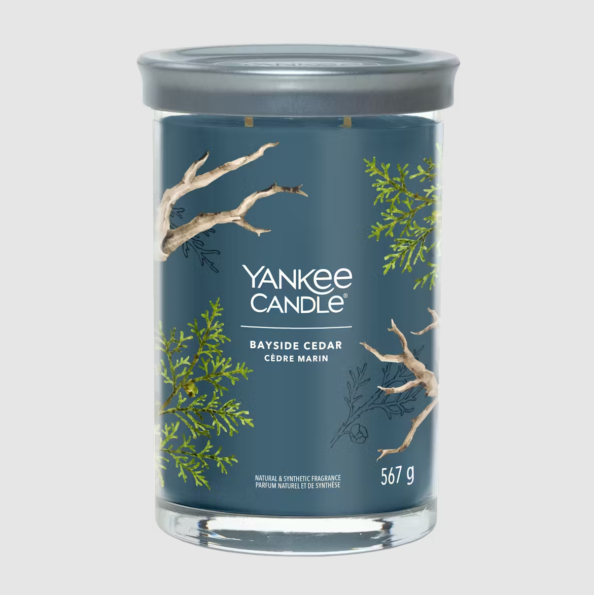 Bougie Yankee Bayside Cedar (différents styles) 