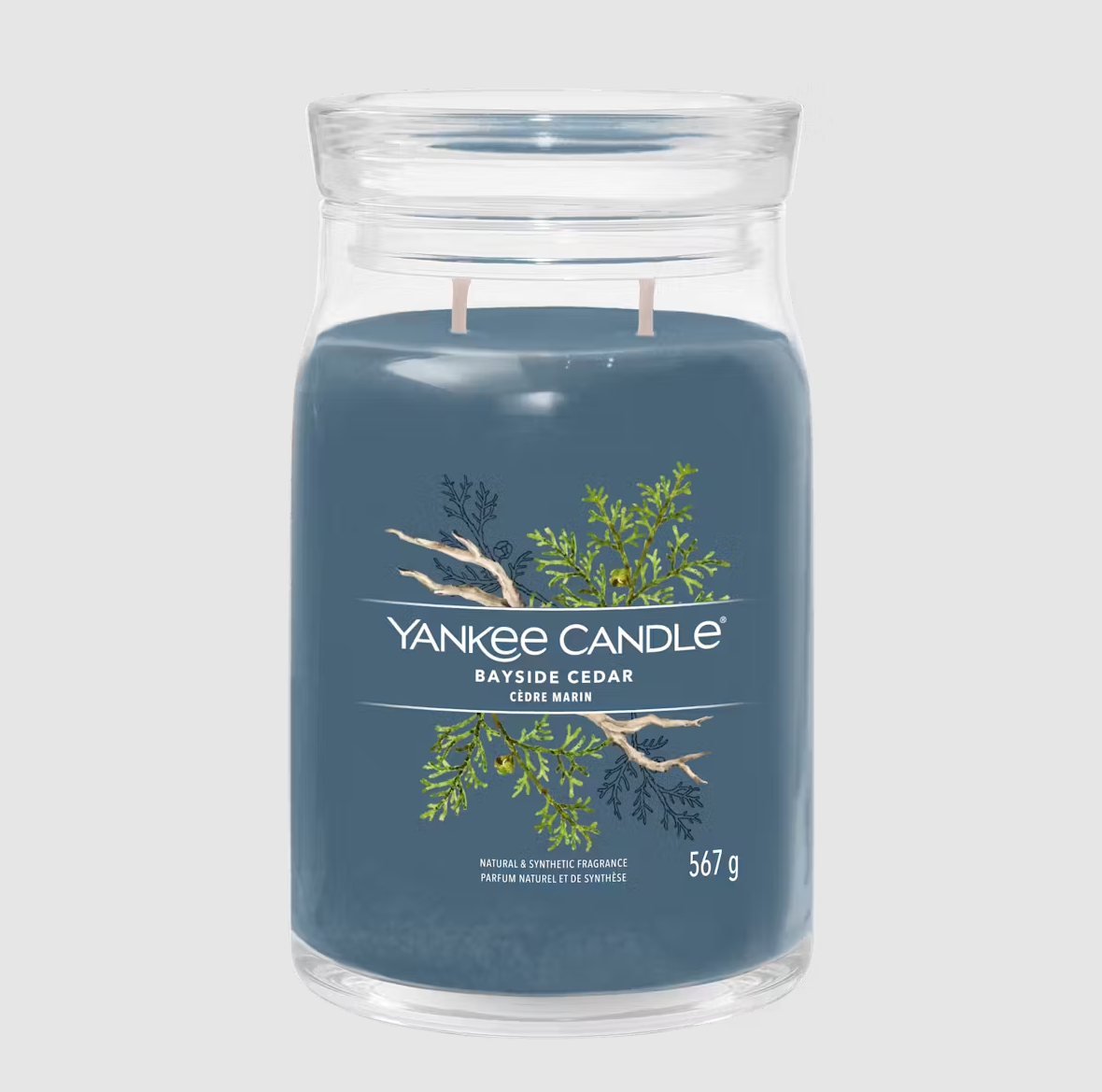 Bougie Yankee Bayside Cedar (différents styles) 