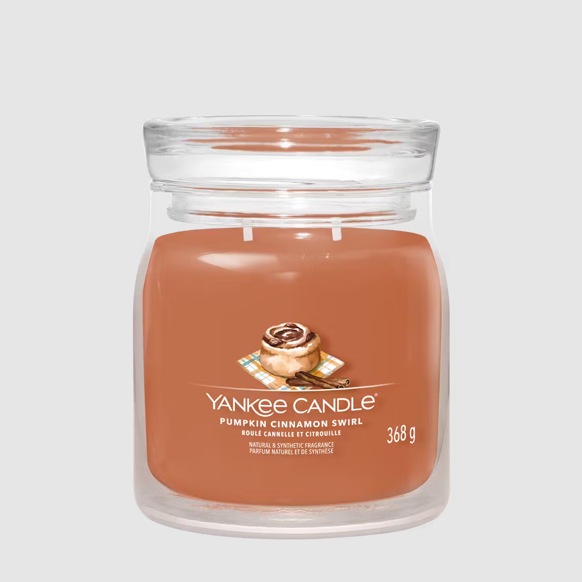 YANKEE CANDLE PUMPKIN CINNAMON SWIRL (VARIOUS STYLES) 