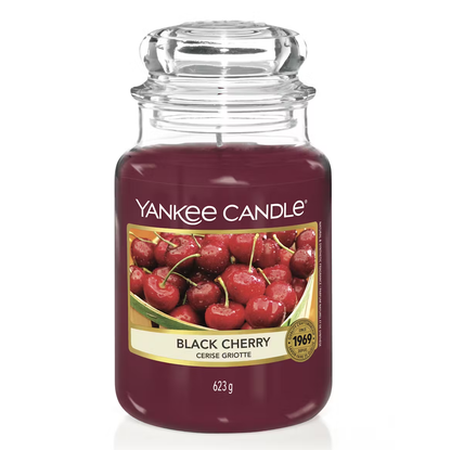 YANKEE CANDLE BLACK CHERRY (VARI STILI)