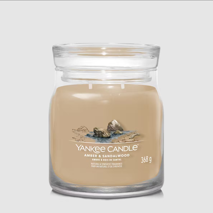 YANKEE CANDLE AMBER & SANDALWOOD (VARI STILI)