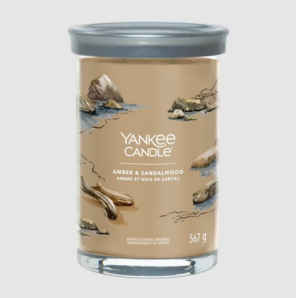 YANKEE CANDLE AMBER & SANDALWOOD (VARI STILI)