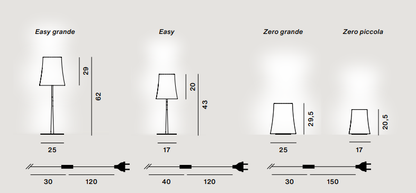 FOSCARINI BIRDIE EASY + ZERO 019