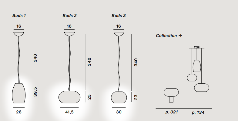 FOSCARINI BUDS 084