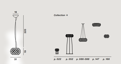 FOSCARINI CABOCHE PLUS PICCOLA 088