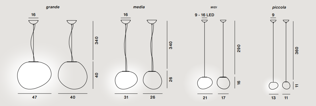 FOSCARINI GREGG 096