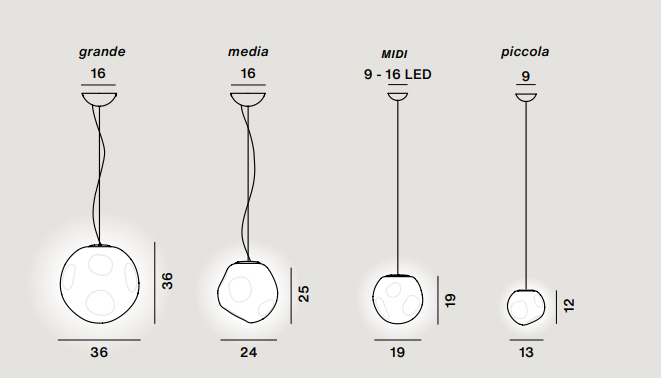 FOSCARINI HOBA 100 - 101
