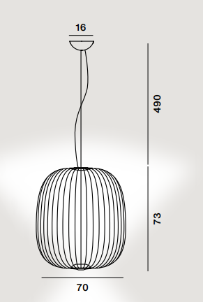 FOSCARINI SPOKES 2 LARGE 117