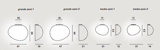 FOSCARINI GREGG SEMI 177