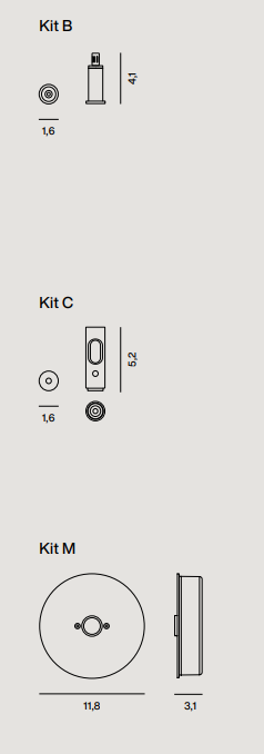 FOSCARINI KIT DECENTRAMENTO 140